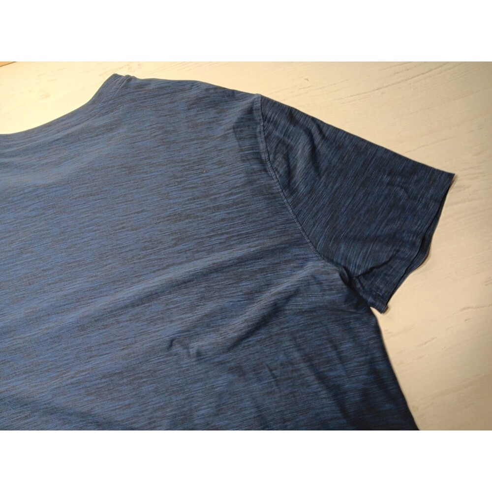 LEG3ND Legend Breathe Men’s T-Shirt Performance Top Heathered Blue Size 3X - Picture 14 of 15